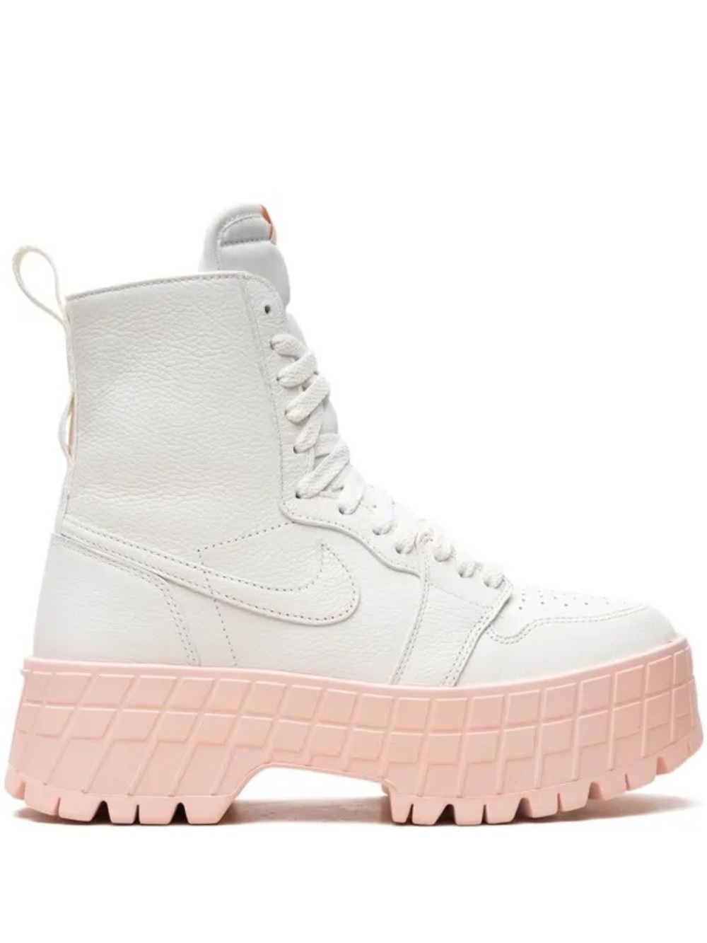 NIKE AIR JORDAN 1 BROOKLYN SNEAKER BOOTS, SAIL/LEGEND PINK, 7.5